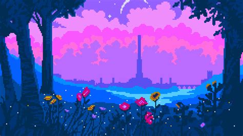 background pixel art